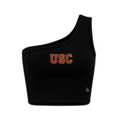 USC Trojans Women's Hype and Vice Black Senior Top